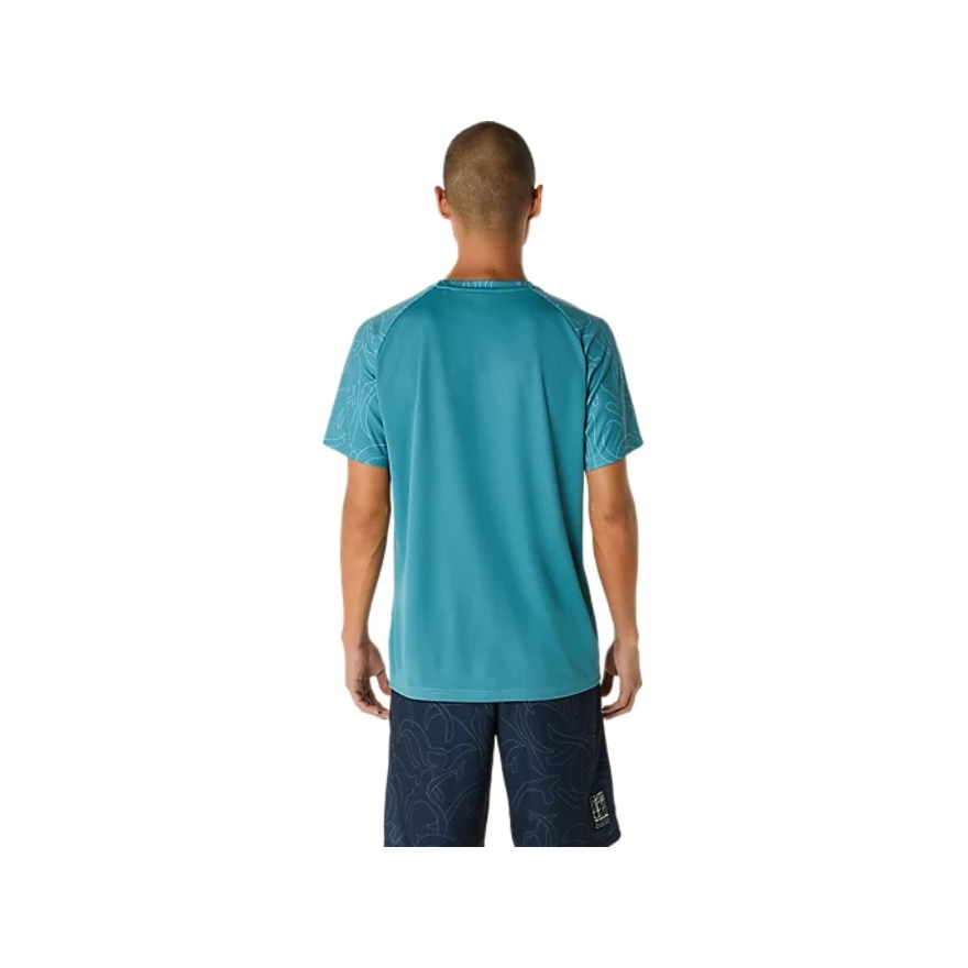 アシックス（ASICS）（メンズ）ドライグラフィック半袖シャツ 2031E994.401