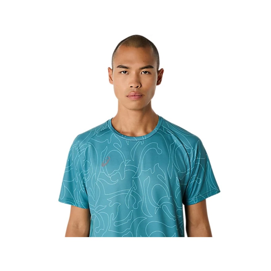 アシックス（ASICS）（メンズ）ドライグラフィック半袖シャツ 2031E994.401