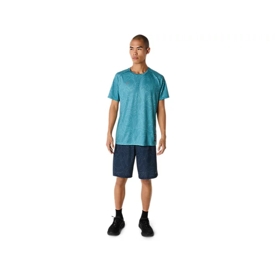 アシックス（ASICS）（メンズ）ドライグラフィック半袖シャツ 2031E994.401