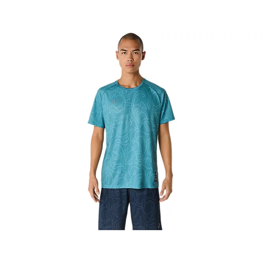 アシックス（ASICS）（メンズ）ドライグラフィック半袖シャツ 2031E994.401