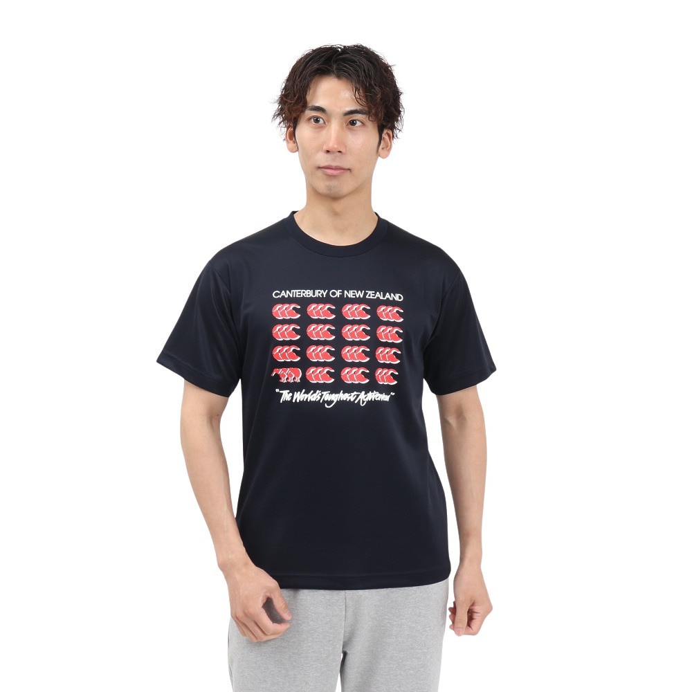 カンタベリー（canterbury）（メンズ、レディース）フレックスクールコントロール Tシャツ RA325143 29