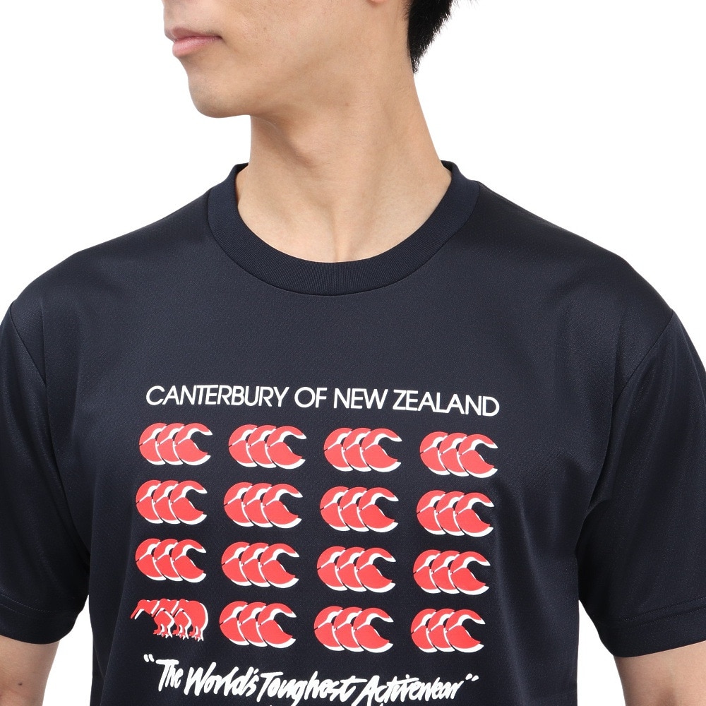 カンタベリー（canterbury）（メンズ、レディース）フレックスクールコントロール Tシャツ RA325143 29