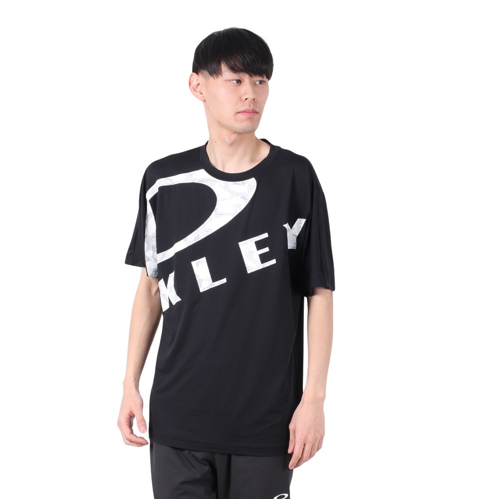 オークリー（OAKLEY）（メンズ）Enhance Qdevo 半袖Tシャツ Bold 4.0 FOA407573-02E