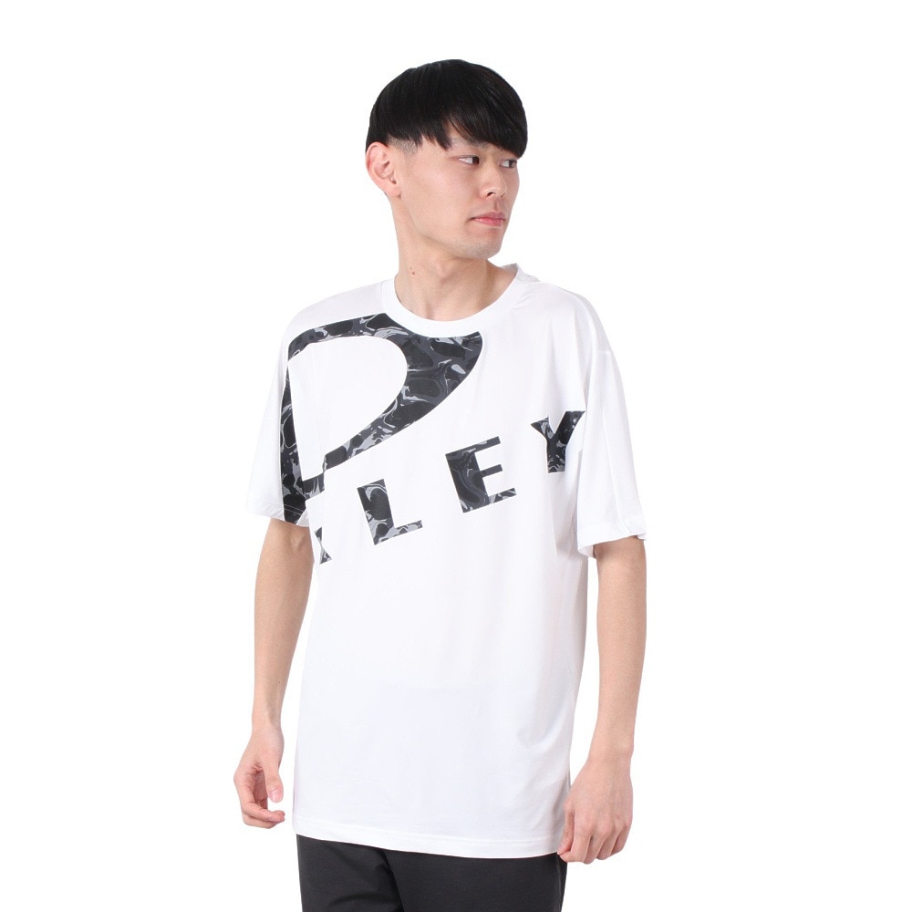 オークリー（OAKLEY）（メンズ）Enhance Qdevo 半袖Tシャツ Bold 4.0 FOA407573-100