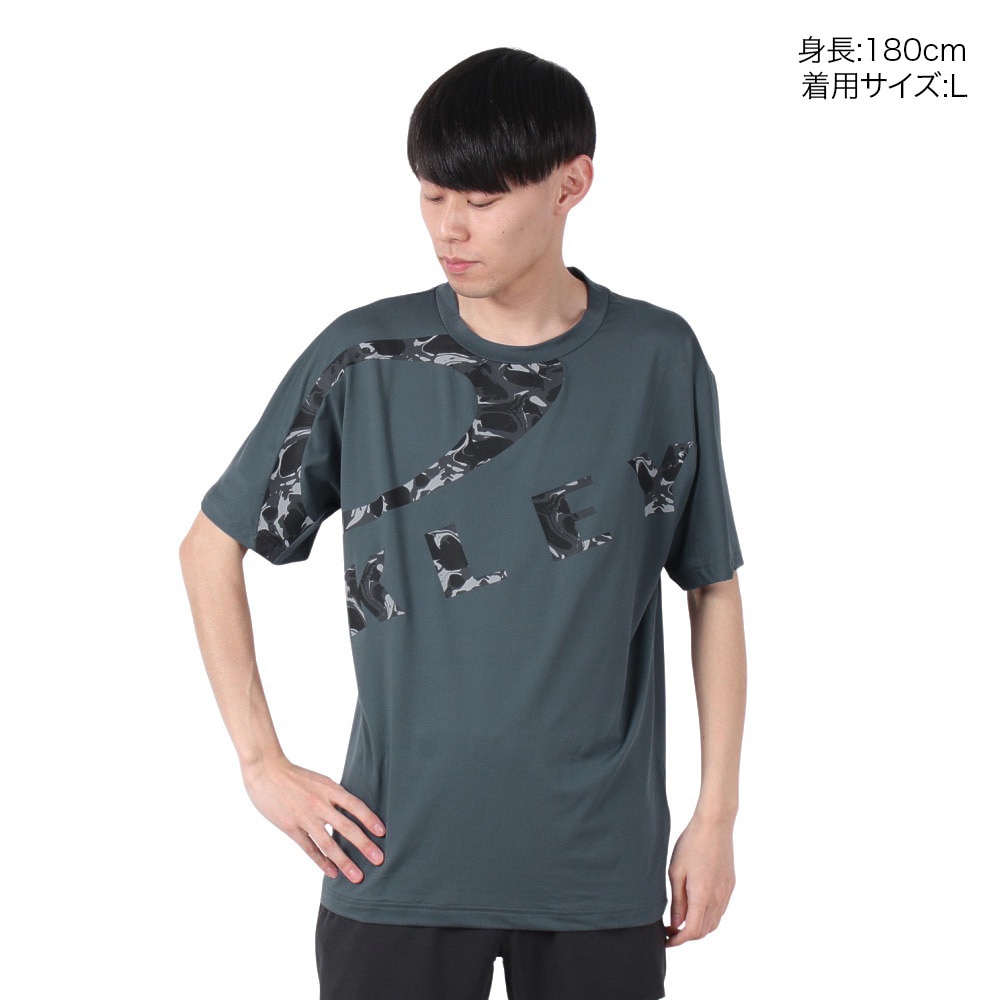 オークリー（OAKLEY）（メンズ）Enhance Qdevo 半袖Tシャツ Bold 4.0 FOA407573-94A
