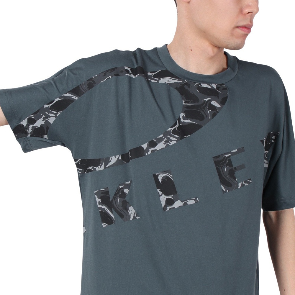 オークリー（OAKLEY）（メンズ）Enhance Qdevo 半袖Tシャツ Bold 4.0 FOA407573-94A