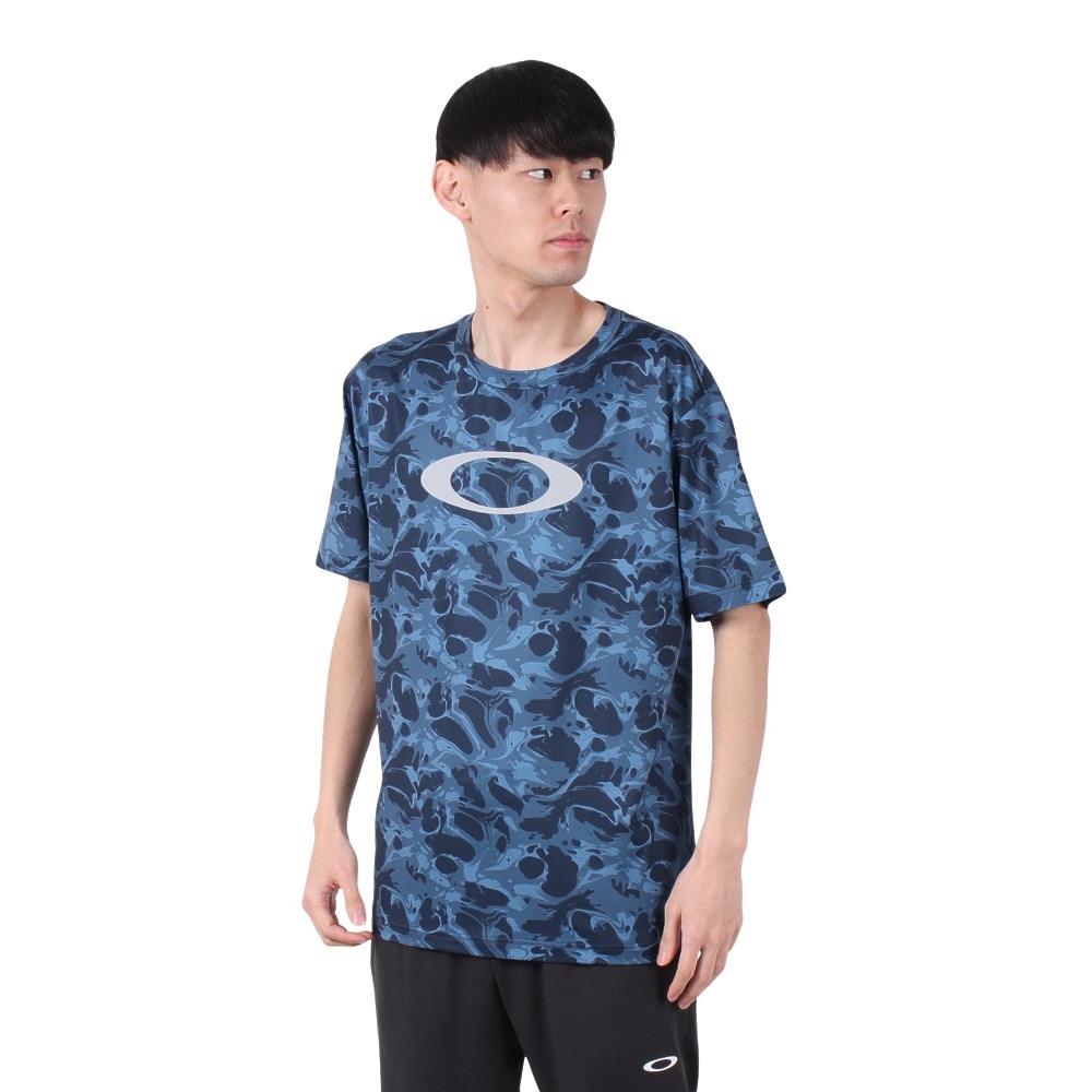 OAKLEY Enhance Qdevo 半袖Tシャツ グラフィック 4.0 FOA407574-62K L 40 アウトドア