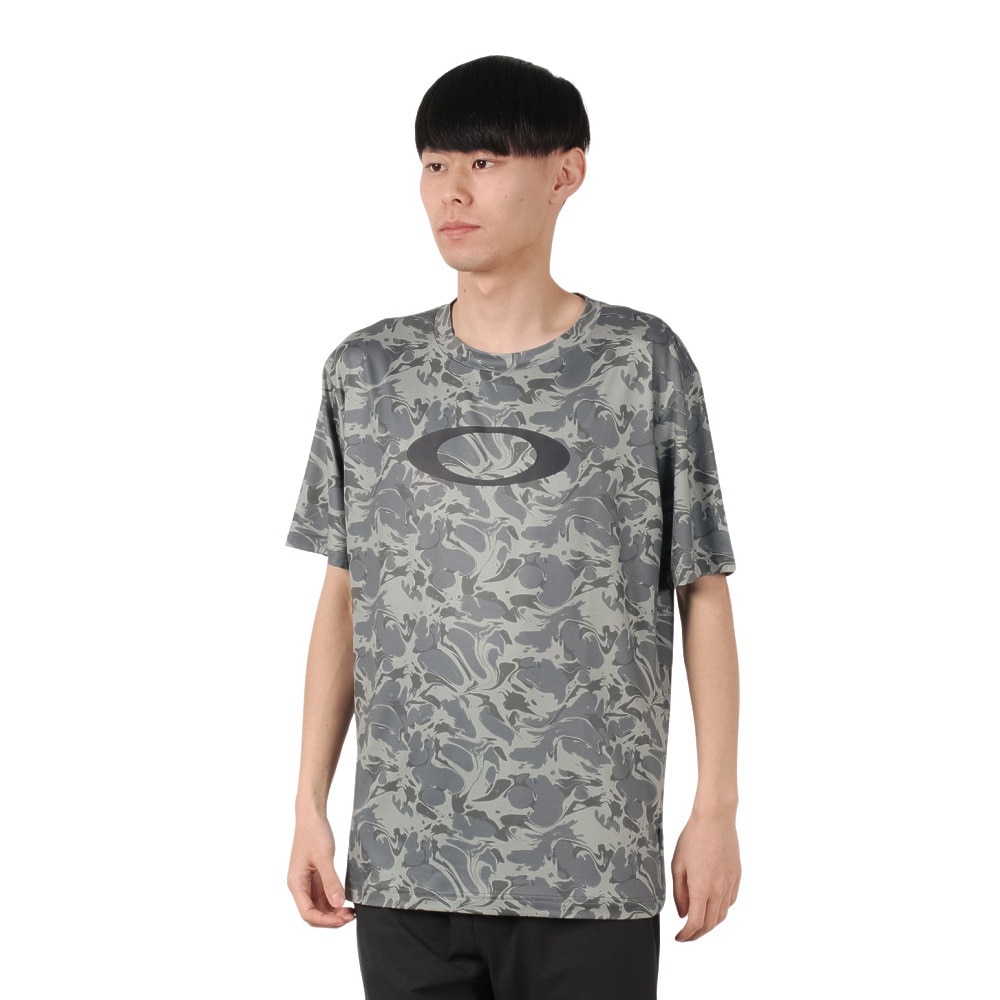 オークリー（OAKLEY）（メンズ）Enhance Qdevo 半袖Tシャツ グラフィック 4.0 FOA407574-78Y