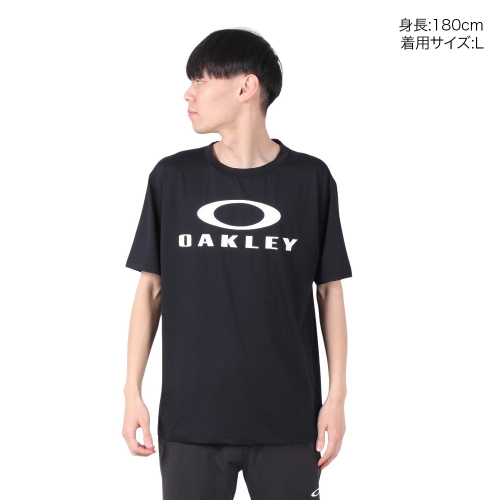 オークリー（OAKLEY）（メンズ）Enhance Qdevo 半袖Tシャツ O Bark 4.0 FOA407658-02E