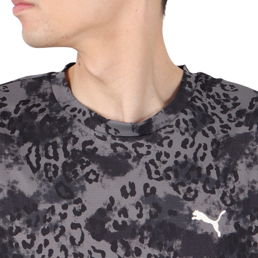 プーマ（PUMA）（メンズ）ドライプラス AOP Tシャツ 527821 01 BLK