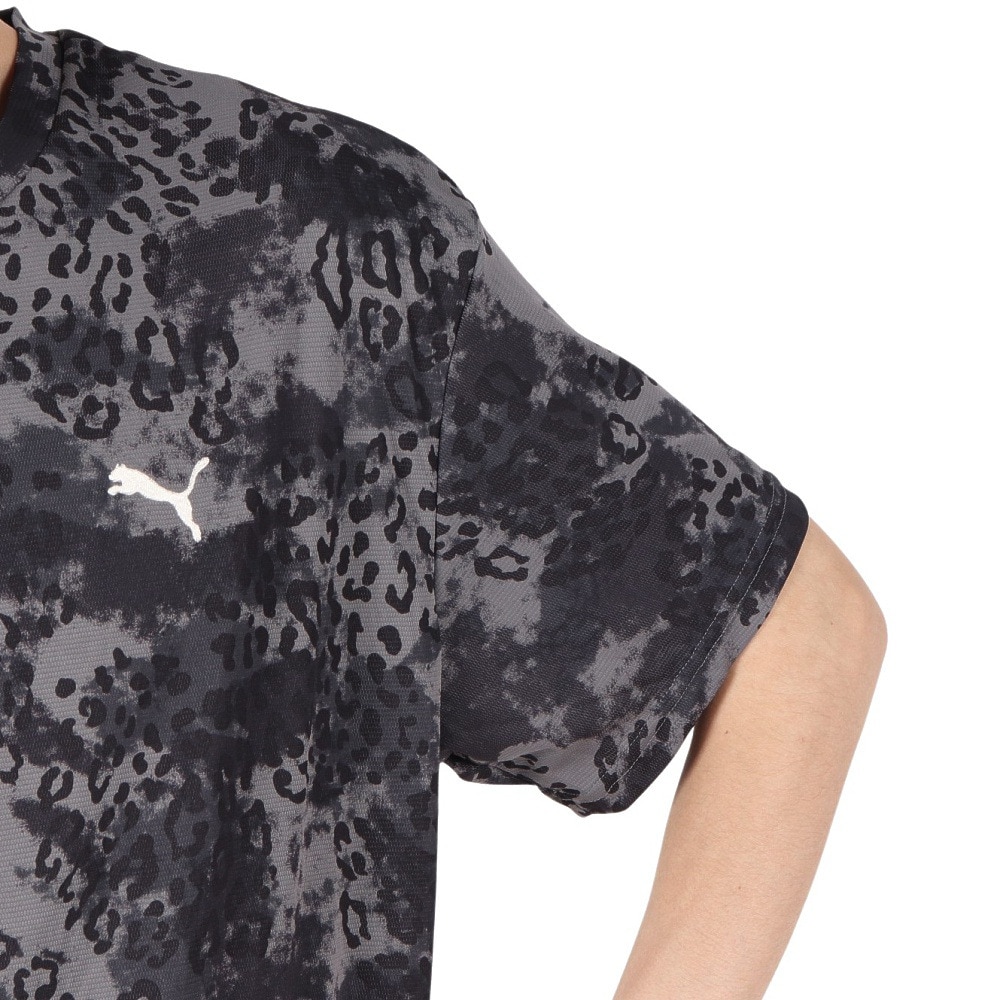 プーマ（PUMA）（メンズ）ドライプラス AOP Tシャツ 527821 01 BLK