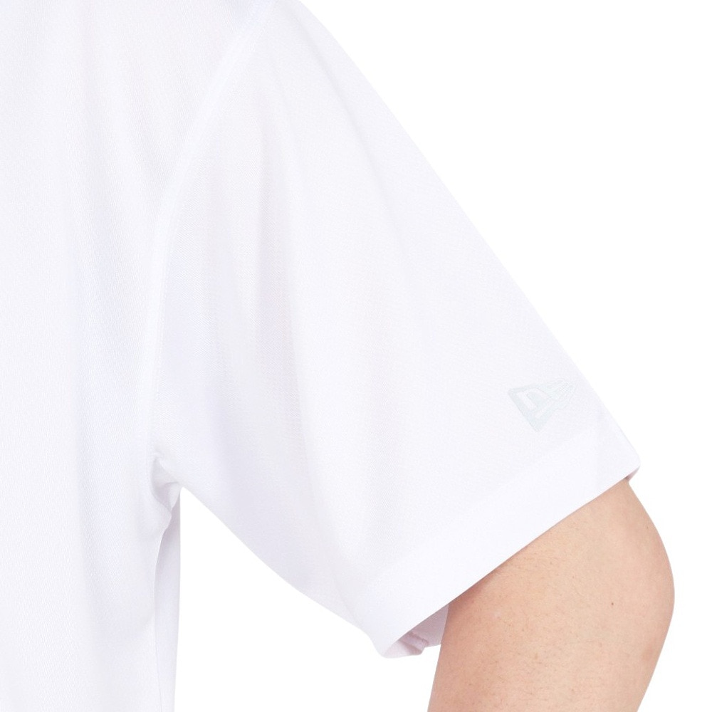 ニューエラ（NEW ERA）（メンズ、レディース）半袖 テック Tシャツ Shadow Wordmark WHI 14410145