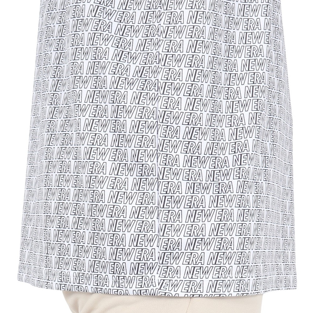 ニューエラ（NEW ERA）（メンズ、レディース）半袖 テック Tシャツ Allover WHI 14410148