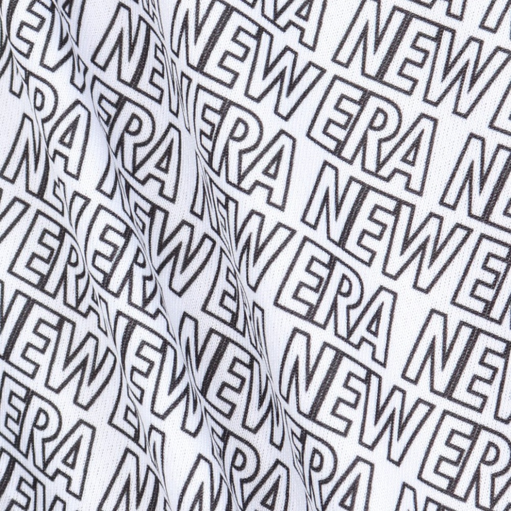 ニューエラ（NEW ERA）（メンズ、レディース）半袖 テック Tシャツ Allover WHI 14410148