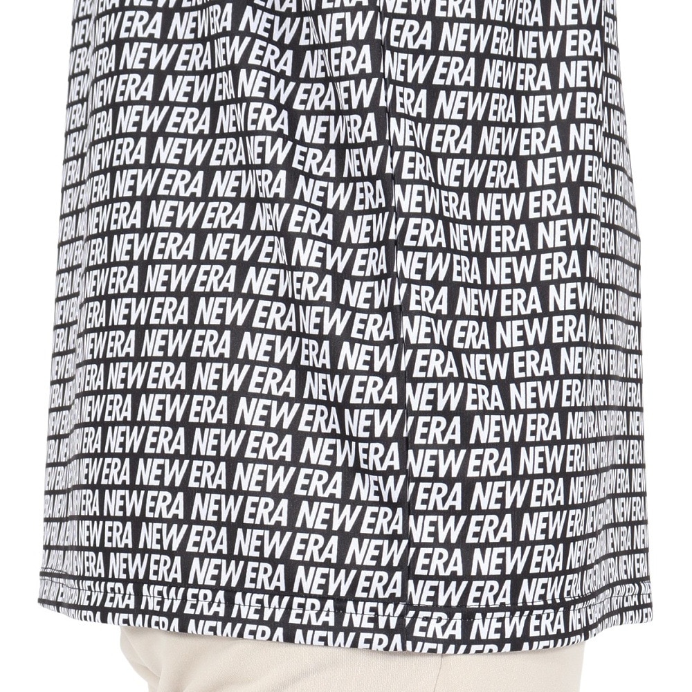 ニューエラ（NEW ERA）（メンズ、レディース）半袖 テック Tシャツ Allover BLK 14410150