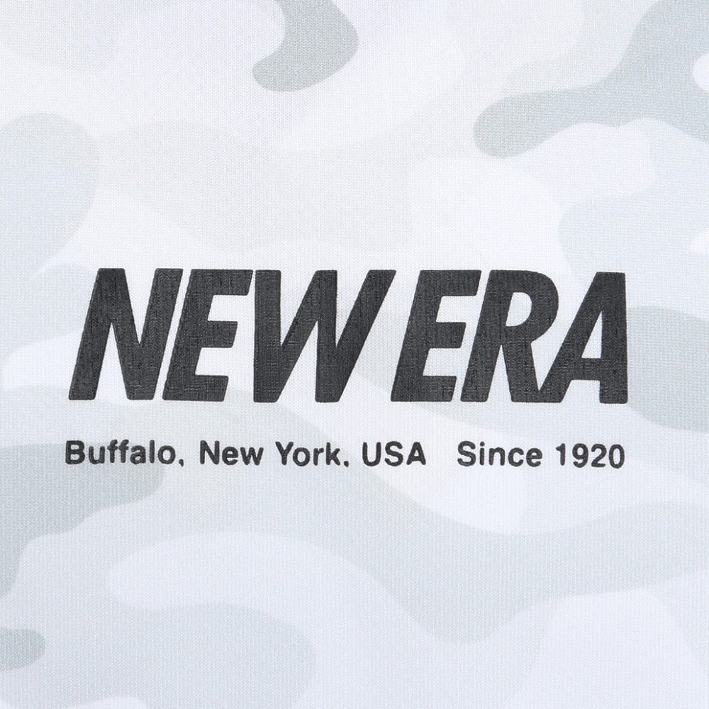 ニューエラ（NEW ERA）（メンズ、レディース）テック 半袖Tシャツ ワードマークロゴ ウッドランドカモ 14666298