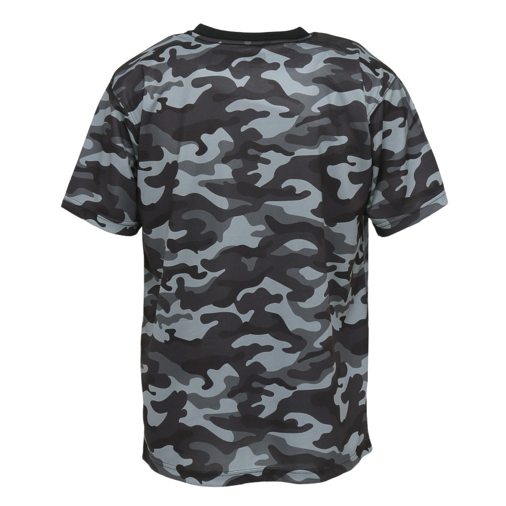 ニューエラ（NEW ERA）（メンズ、レディース）テック 半袖Tシャツ ワードマークロゴ ウッドランドカモ 14666299