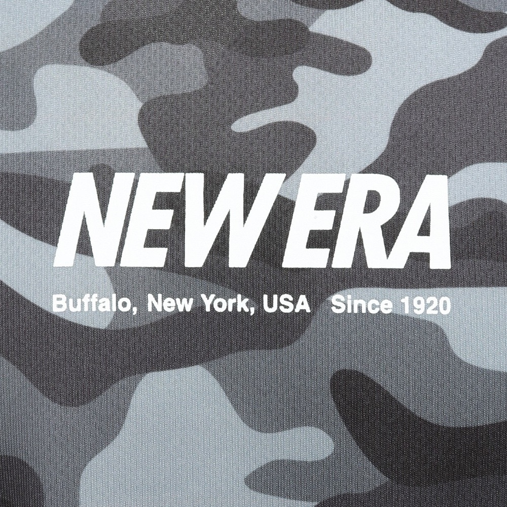 ニューエラ（NEW ERA）（メンズ、レディース）テック 半袖Tシャツ ワードマークロゴ ウッドランドカモ 14666299