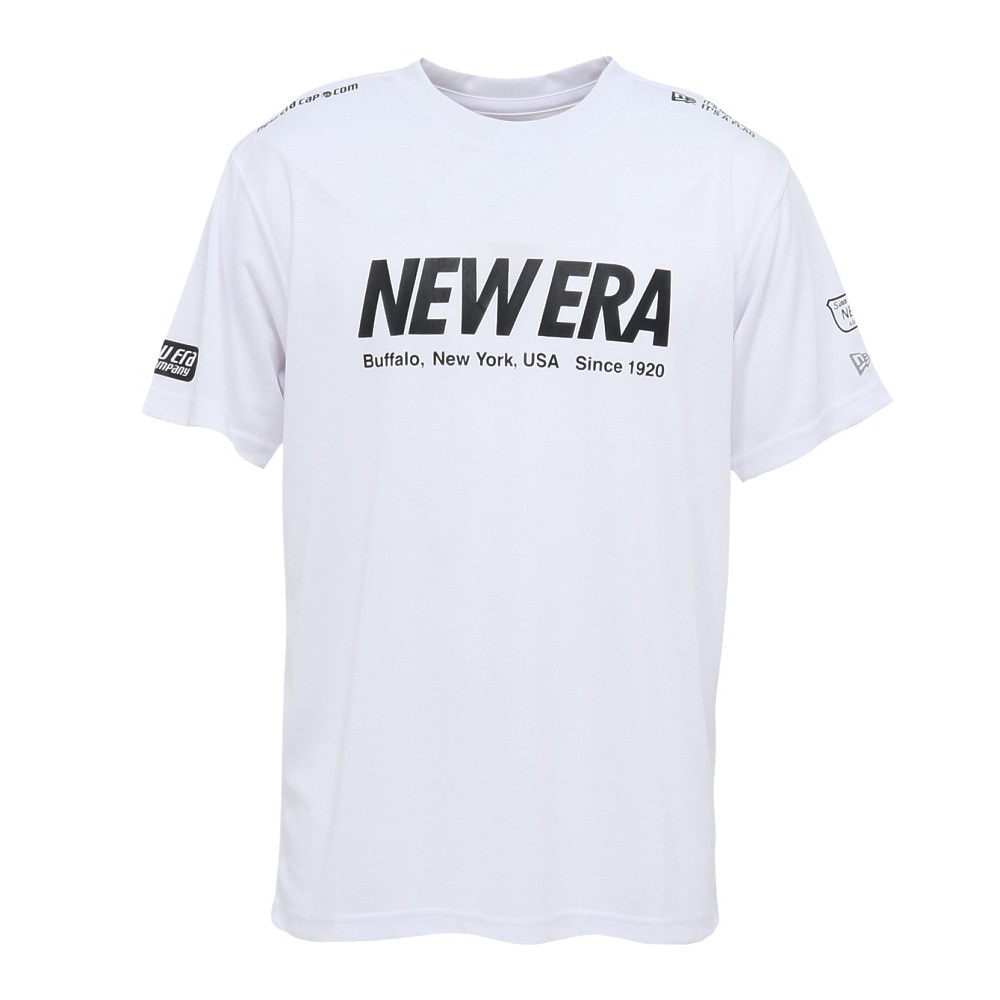 ニューエラ（NEW ERA）（メンズ、レディース）テック 半袖Tシャツ アーカイブロゴ 14666300
