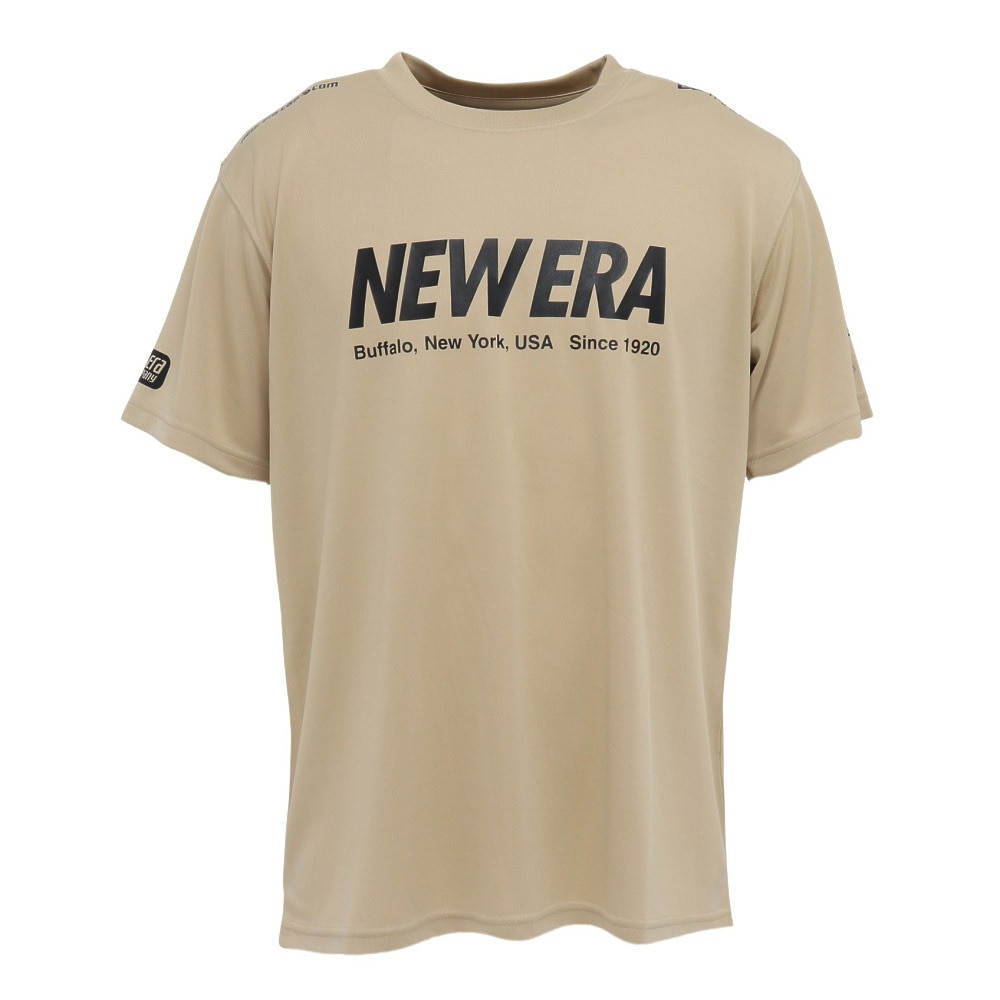 ニューエラ（NEW ERA）（メンズ、レディース）テック 半袖Tシャツ アーカイブロゴ 14666302