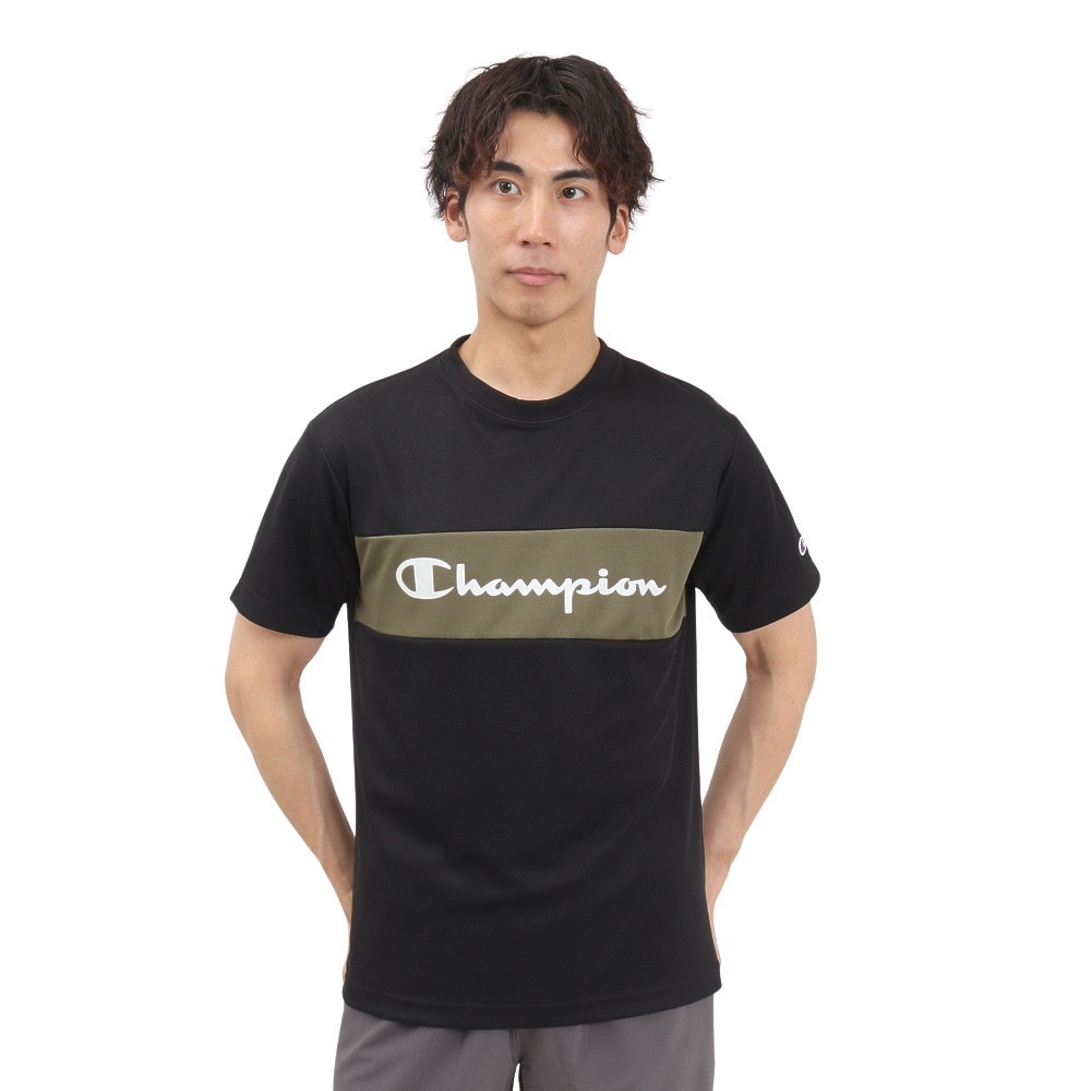 チャンピオン（CHAMPION）（メンズ）半袖Tシャツ C3-BS323 090