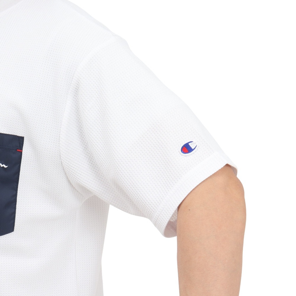 チャンピオン（CHAMPION）（メンズ）半袖Tシャツ C3-BS325 010