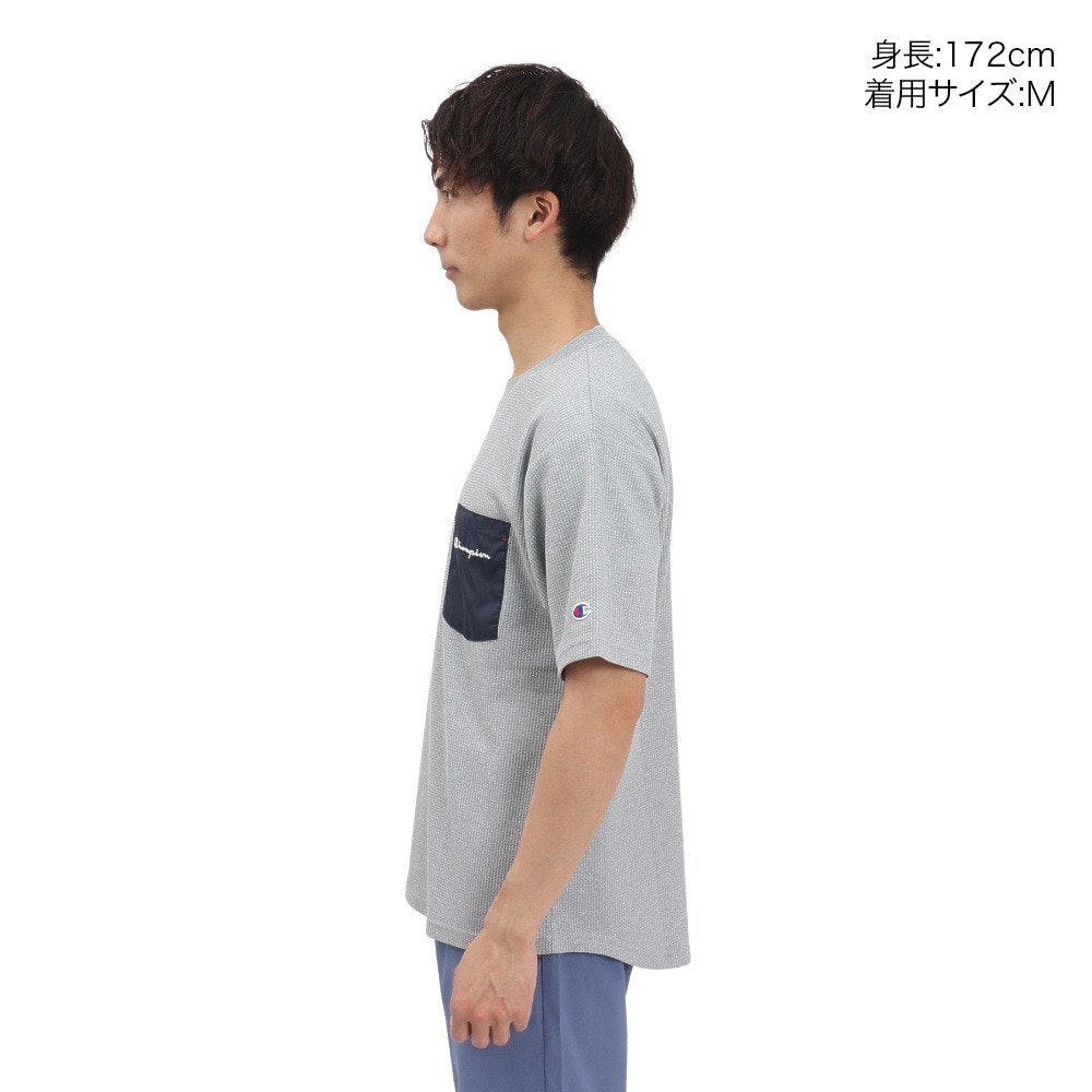 チャンピオン（CHAMPION）（メンズ）半袖Tシャツ C3-BS325 070