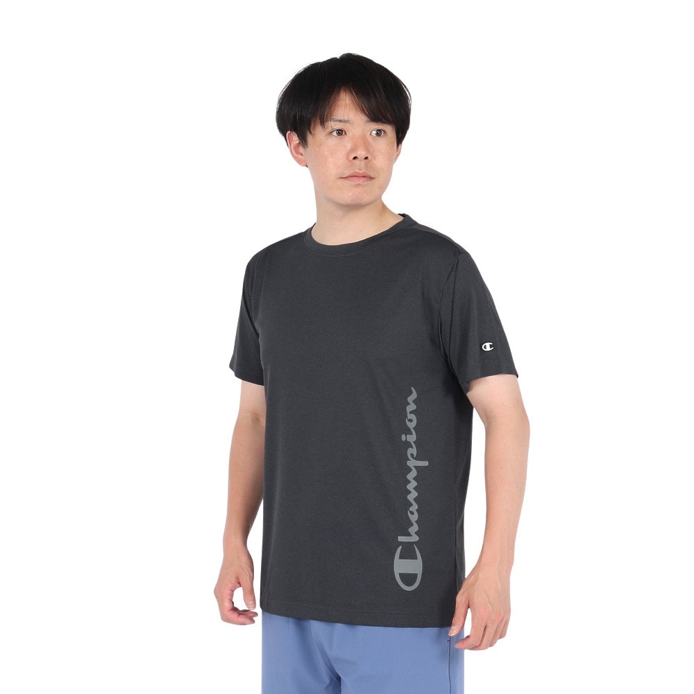 チャンピオン（CHAMPION）（メンズ）C VAPOR 半袖Tシャツ C3-BS313 090