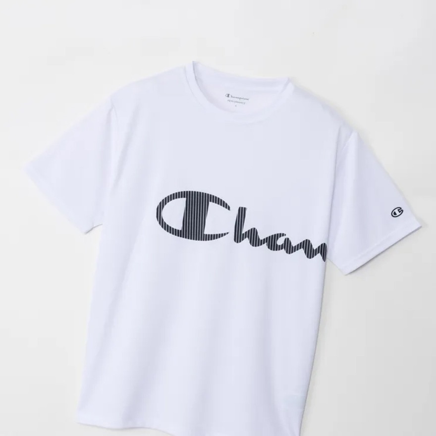 チャンピオン（CHAMPION）（メンズ）半袖Tシャツ C3-BS327 010