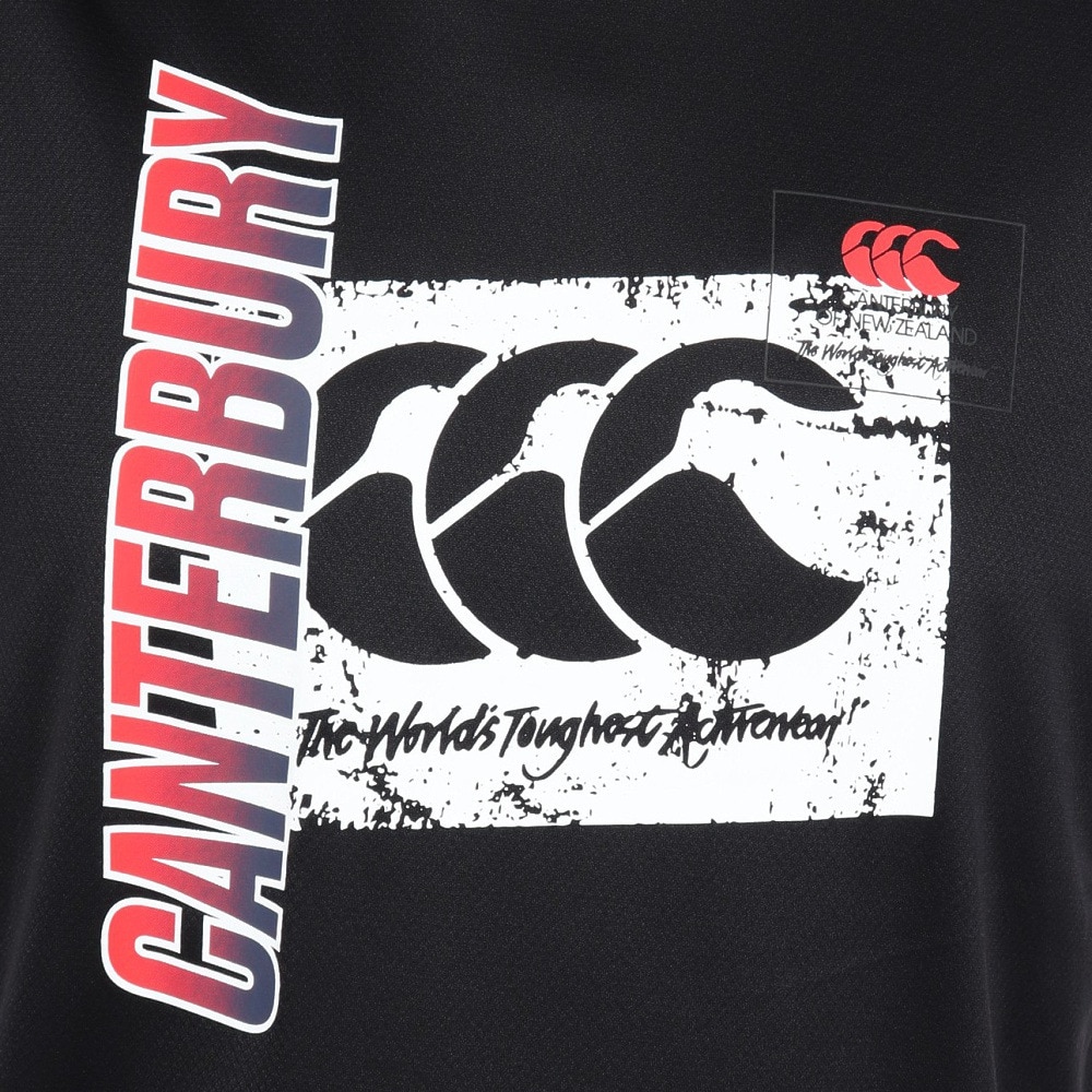 カンタベリー（canterbury）（メンズ、レディース）フレックスクールコントロールTシャツ RA325146 19
