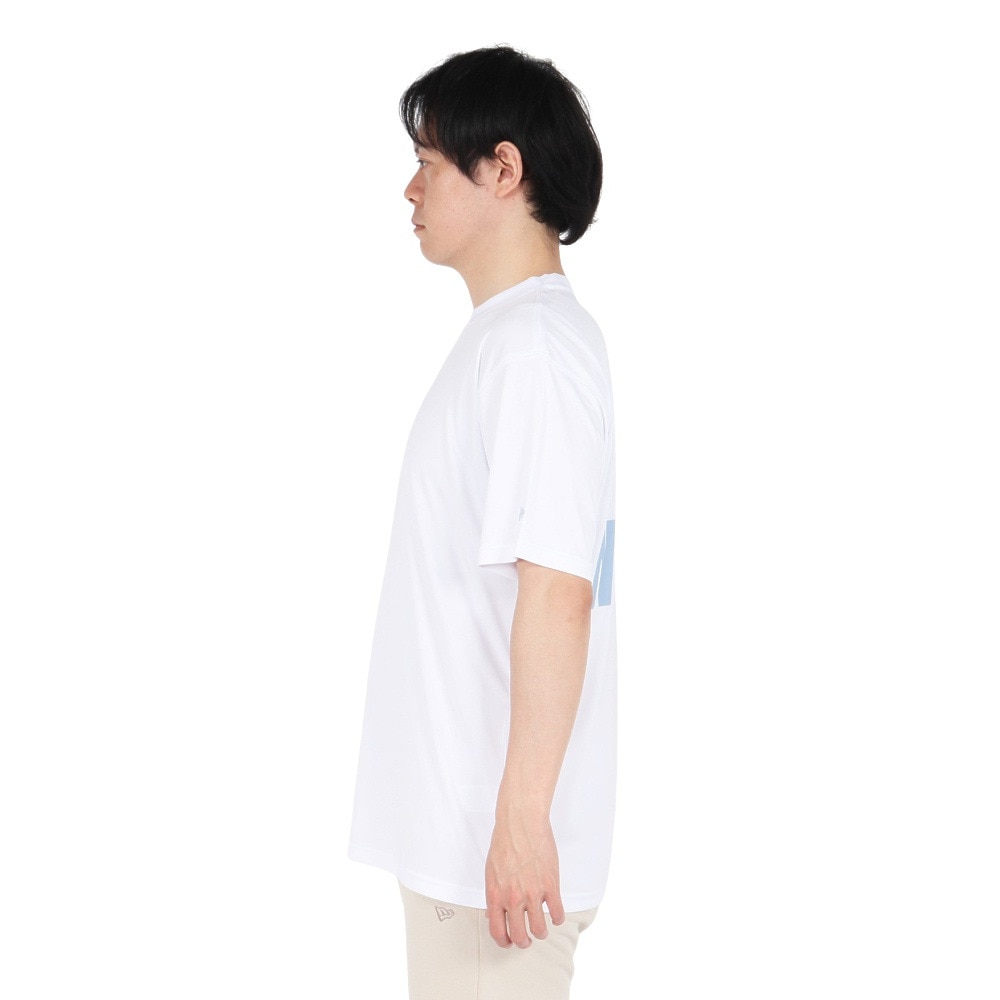 ニューエラ（NEW ERA）（メンズ、レディース）半袖 ラッシュ Tシャツ Wordmark WHI 14410151