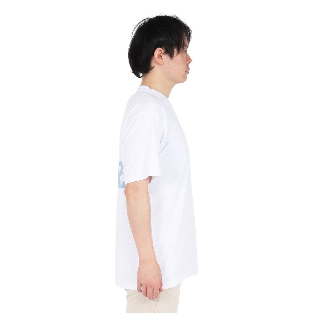 ニューエラ（NEW ERA）（メンズ、レディース）半袖 ラッシュ Tシャツ Wordmark WHI 14410151