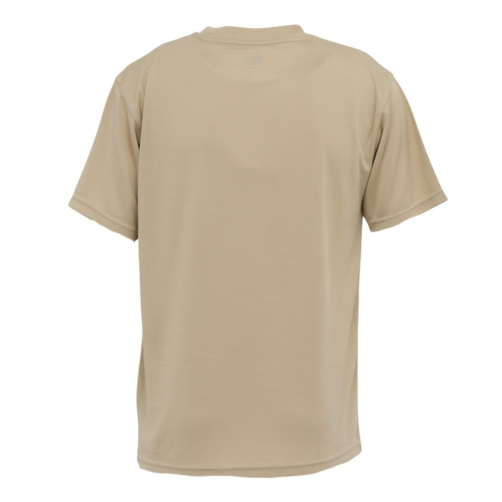 ニューエラ（NEW ERA）（メンズ、レディース）テック 半袖Tシャツ フラッグロゴ ウッドランドカモ 14666297