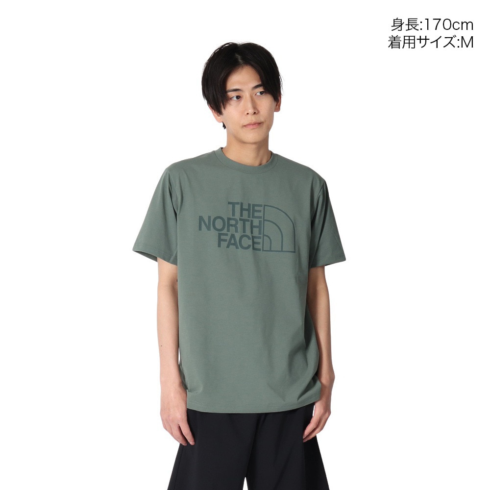 ザ・ノース・フェイス（THE NORTH FACE）（メンズ）ショートスリーブ イーエス ビッグロゴ 半袖 Tシャツ NT32581 DG