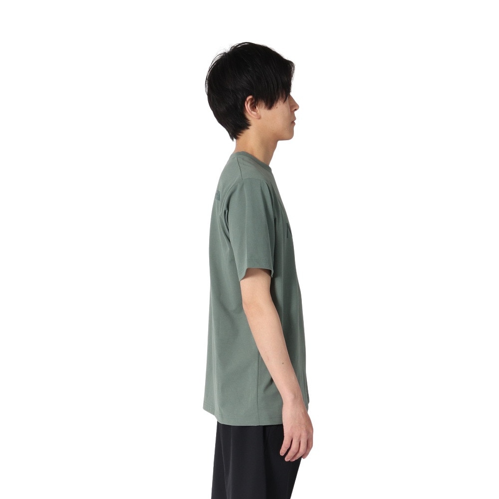 ザ・ノース・フェイス（THE NORTH FACE）（メンズ）ショートスリーブ イーエス ビッグロゴ 半袖 Tシャツ NT32581 DG