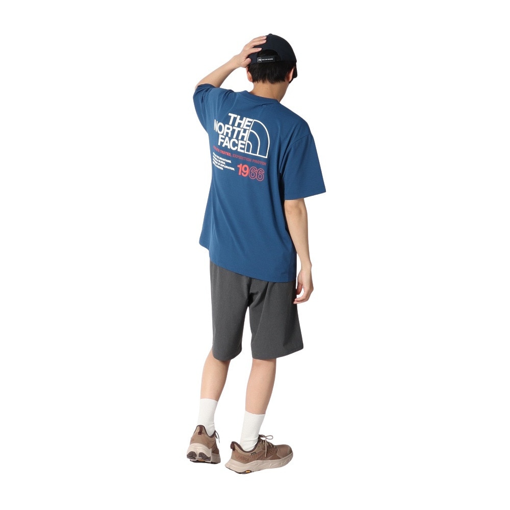 ザ・ノース・フェイス（THE NORTH FACE）（メンズ）ショートスリーブ イーエス66ロゴワイドティー NT32597 OB