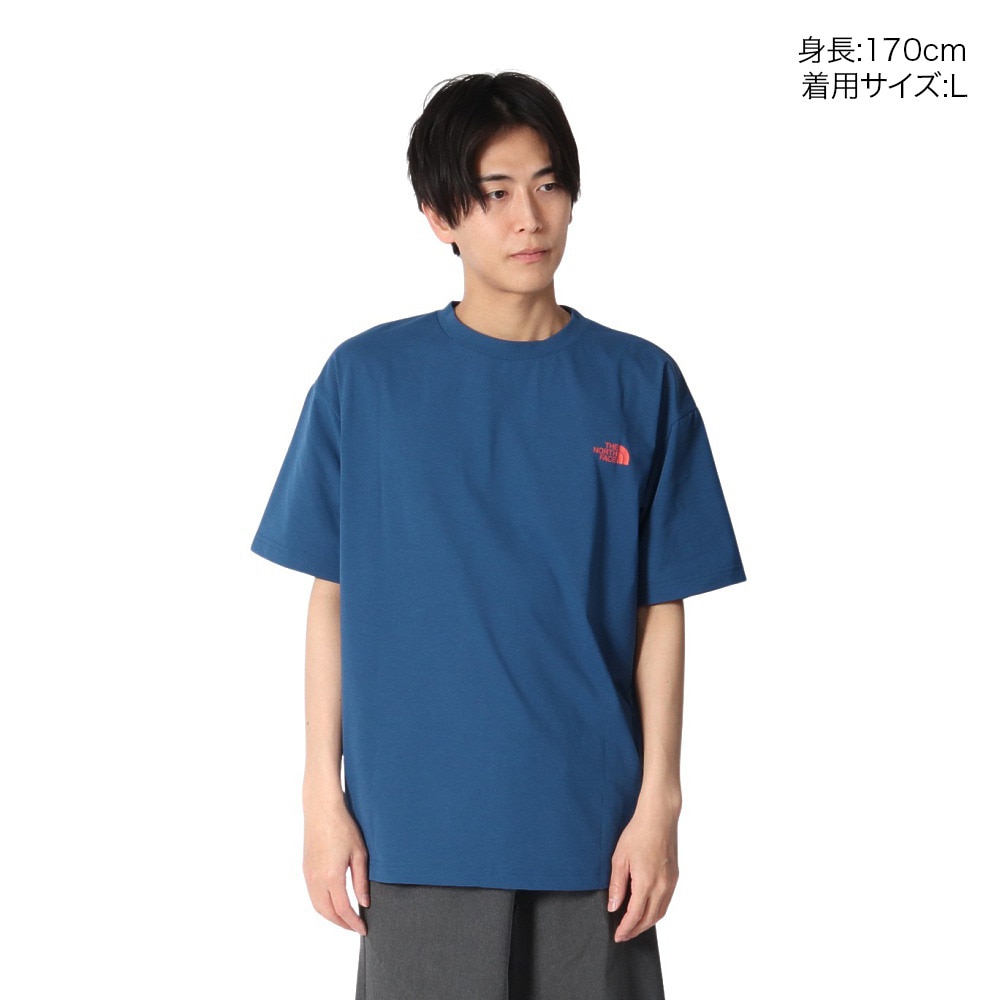 ザ・ノース・フェイス（THE NORTH FACE）（メンズ）ショートスリーブ イーエス66ロゴワイドティー NT32597 OB