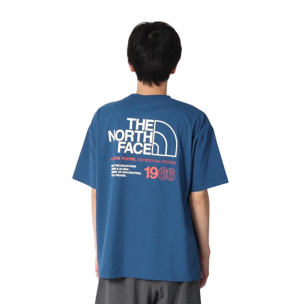 ザ・ノース・フェイス（THE NORTH FACE）（メンズ）ショートスリーブ イーエス66ロゴワイドティー NT32597 OB