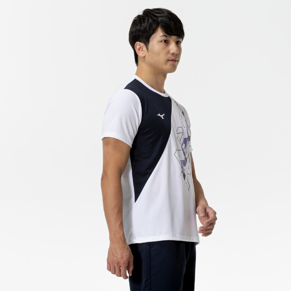 ミズノ（MIZUNO）（メンズ）N-XT アイスタッチTシャツ 接触冷感 32JAC21501