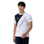 (メンズ)N-XT アイスタッチTシャツ 接触冷感 32JAC21501