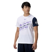 (メンズ)N-XT Tシャツ 抗菌防臭 防汚 32JAC22001