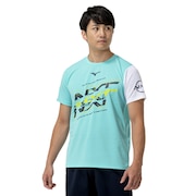(メンズ)N-XT Tシャツ 抗菌防臭 防汚 32JAC22026