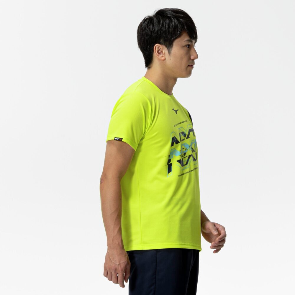 ミズノ（MIZUNO）（メンズ、レディース）N-XT 半袖Tシャツ 抗菌防臭 防汚 32JAC22043