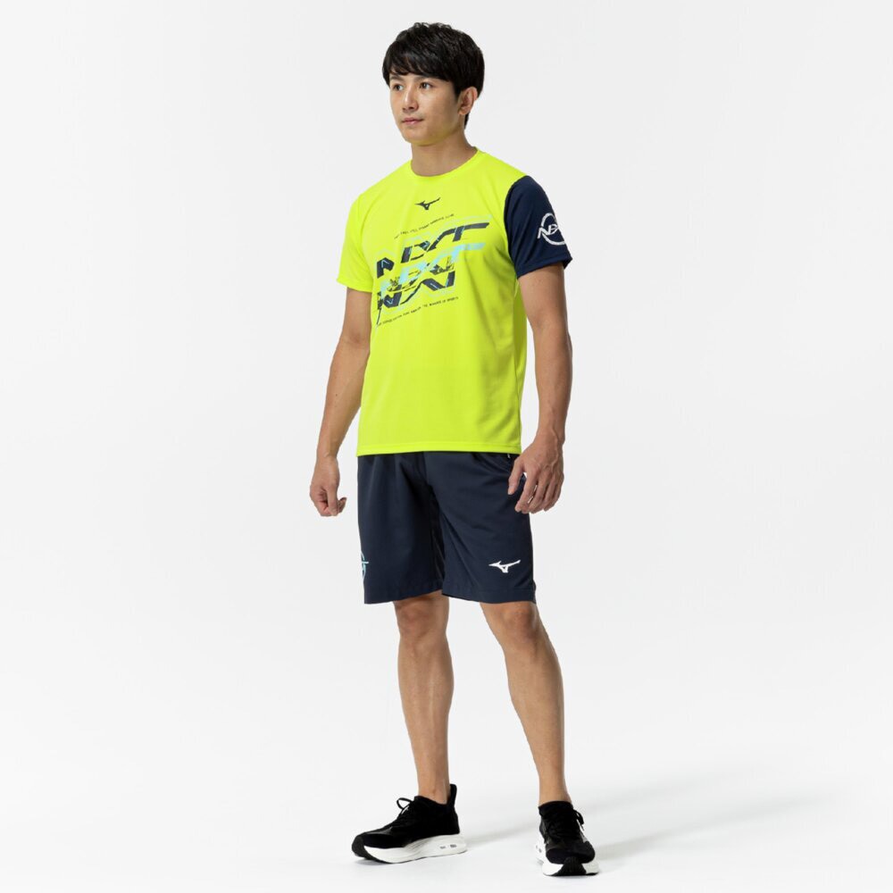 ミズノ（MIZUNO）（メンズ、レディース）N-XT 半袖Tシャツ 抗菌防臭 防汚 32JAC22043