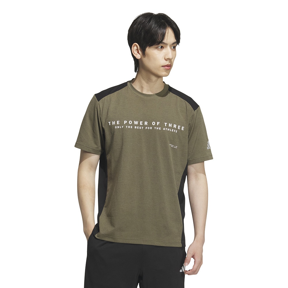 アディダス（adidas）（メンズ）アダプテーション ダブルニット半袖Tシャツ KQD52-JM1997