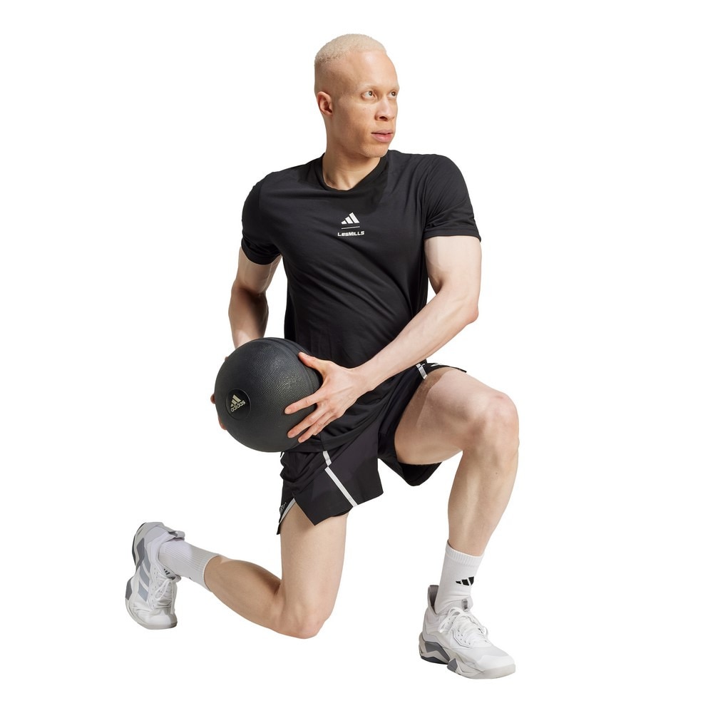 アディダス（adidas）（メンズ）Les Mills グラフィック 半袖Tシャツ JJ1438-J1438
