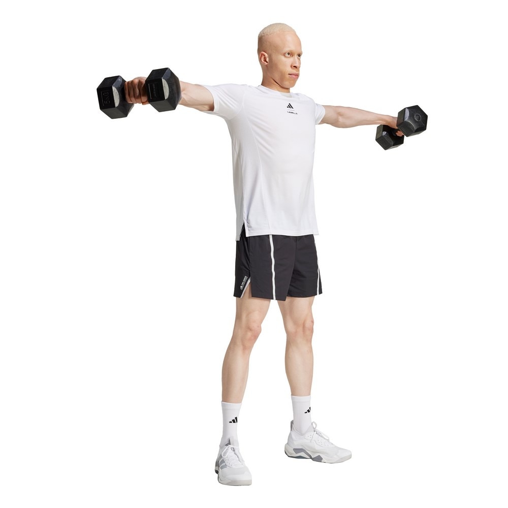 アディダス（adidas）（メンズ）Les Mills グラフィック 半袖Tシャツ JM3682-M3682