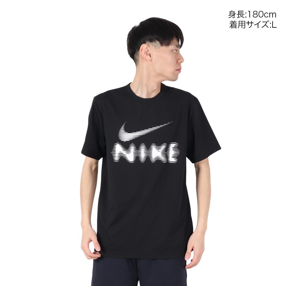 ナイキ（NIKE）（メンズ）ドライフィット UV HYVERSE GFX 半袖トップ HQ7988-010