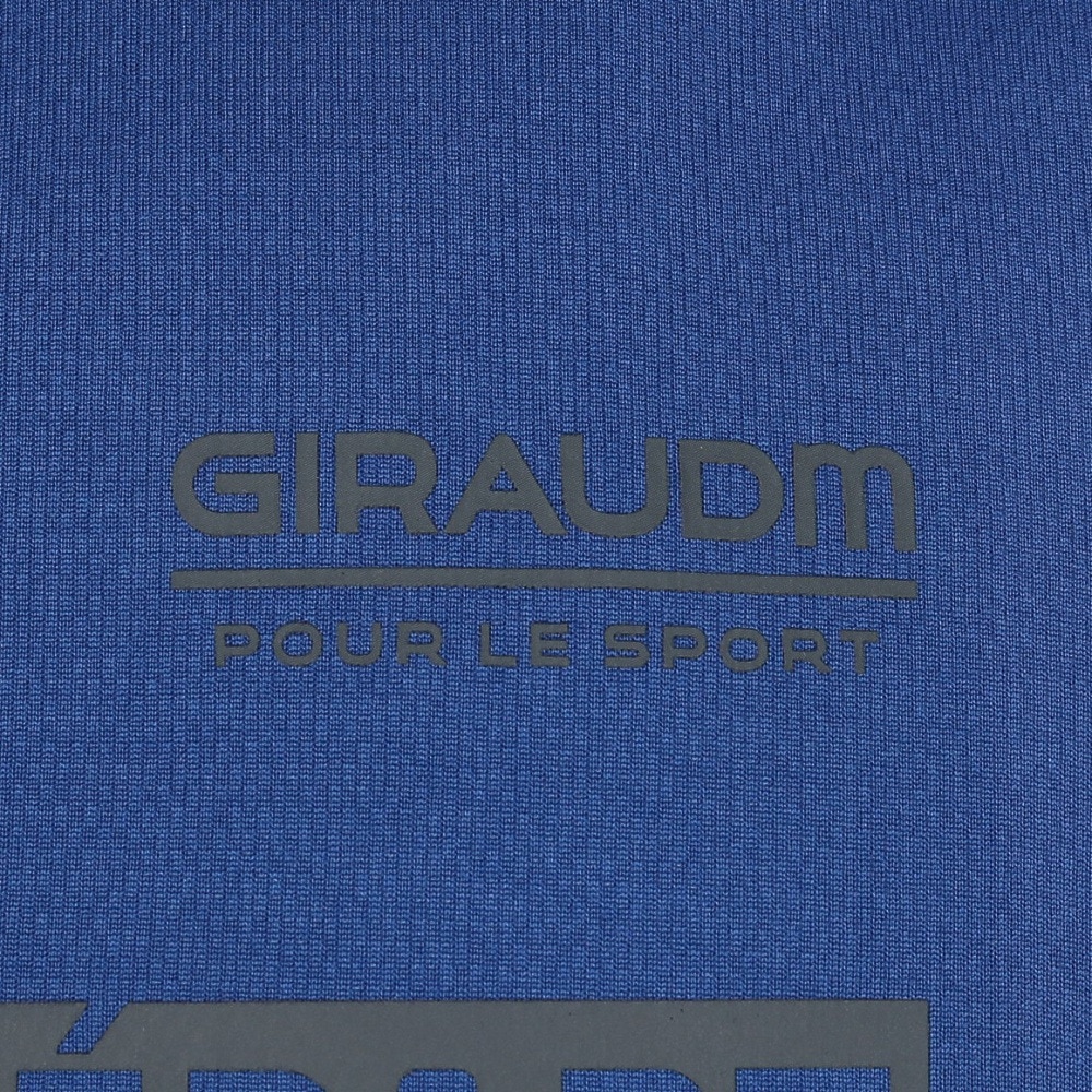 ジローム（GIRAUDM）（メンズ）ドライプラスクール メッシュ Tシャツ CT5S0049-TR863-GRJY BLU
