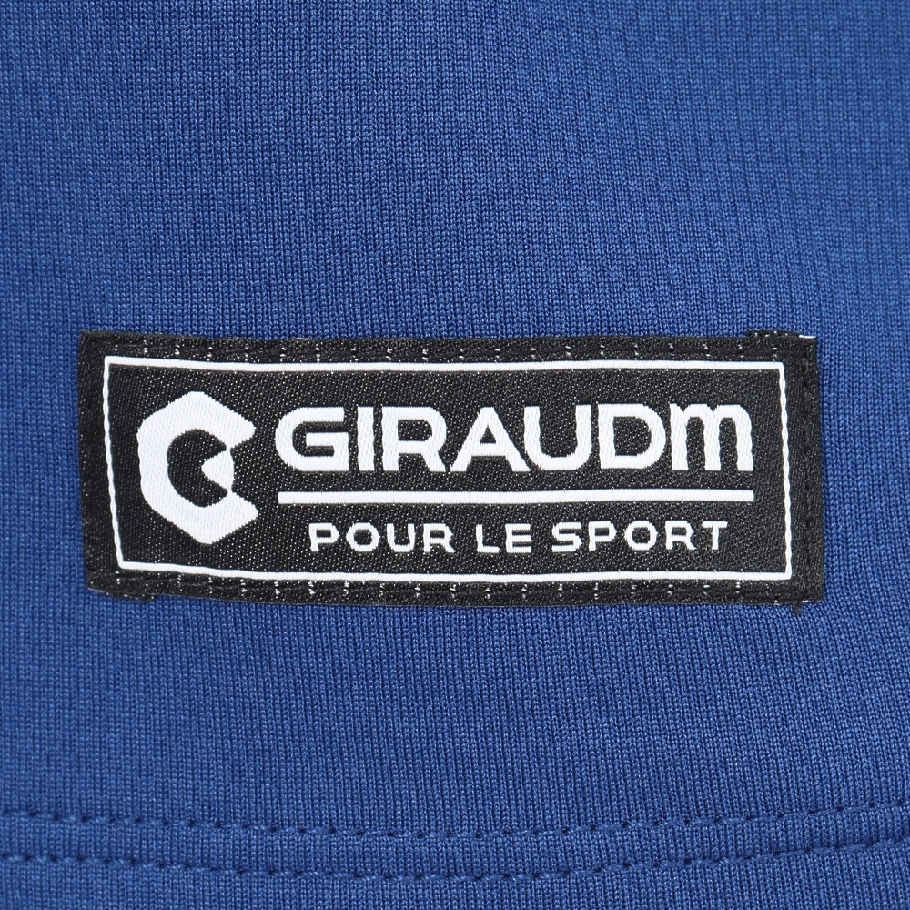 ジローム（GIRAUDM）（メンズ）ドライプラスクール メッシュ Tシャツ CT5S0049-TR863-GRJY BLU